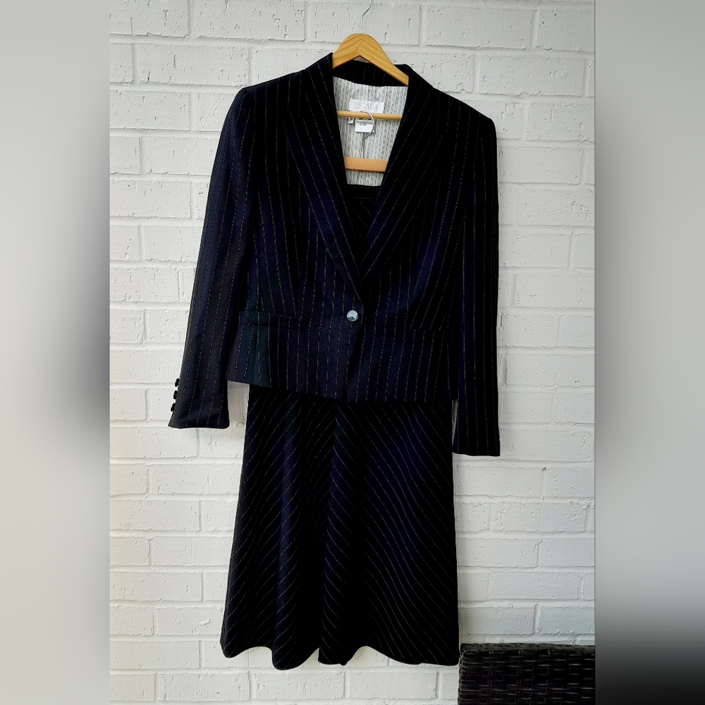 Escada By Margaretha Ley Blazer and Aline Skirt Set Sz:Jacket EU40/SkirtEU38